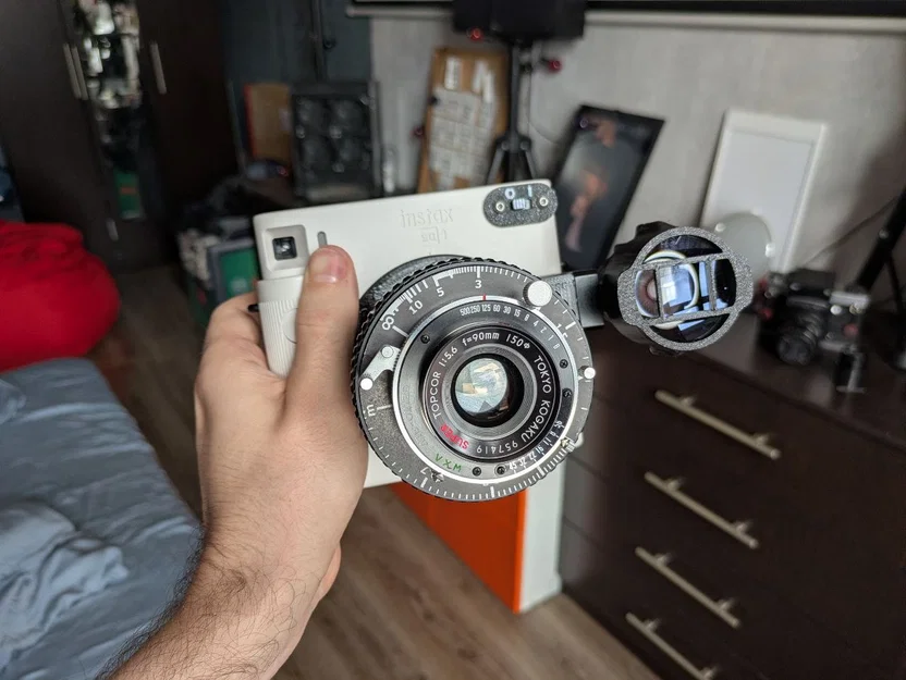 Bản độ ống kính khổ lớn (LF) cho Instax SQ1 - Image 5