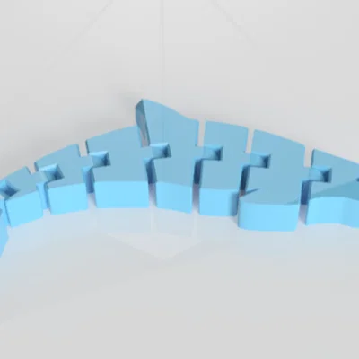 Bộ Ba Flexi Toys: Sóc, Khủng long Triceratops và Cá heo