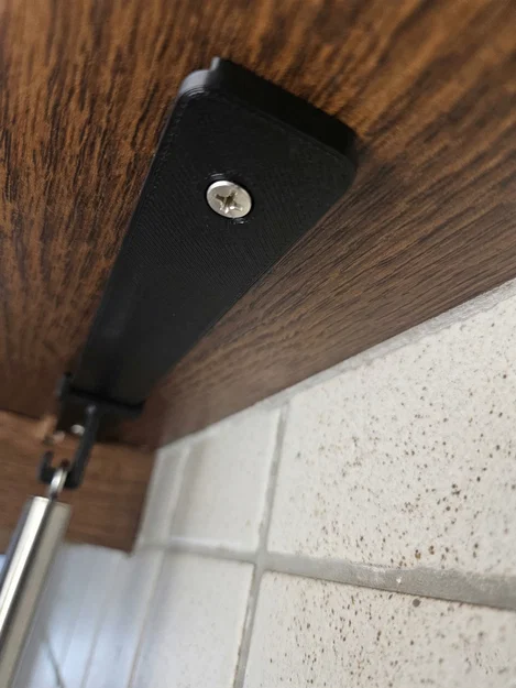 Hệ thống thanh ray kèm móc trượt treo dưới tủ bếp - Image 4