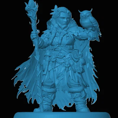 Mô hình Dwarven Druid