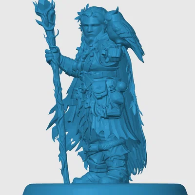 Mô hình Dwarven Druid