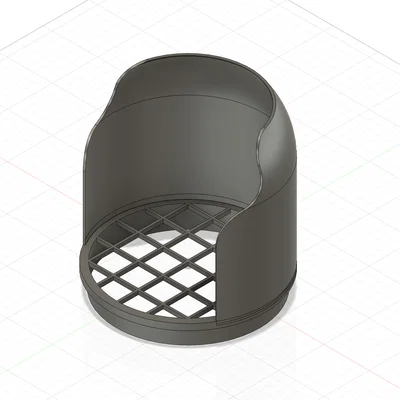 Nắp đậy lỗ thông gió tường 160mm in 3D bền bỉ