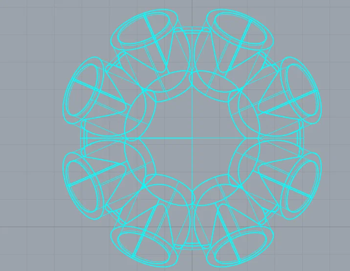 Bộ khớp nối in 3D lắp ráp khung nhà kính mini chắc chắn - Image 2