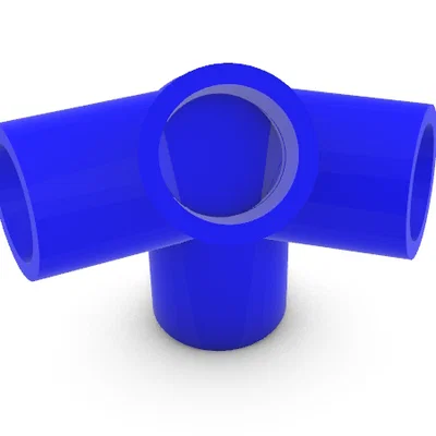 Bộ khớp nối in 3D lắp ráp khung nhà kính mini chắc chắn