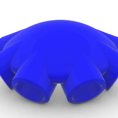 Bộ khớp nối in 3D lắp ráp khung nhà kính mini chắc chắn