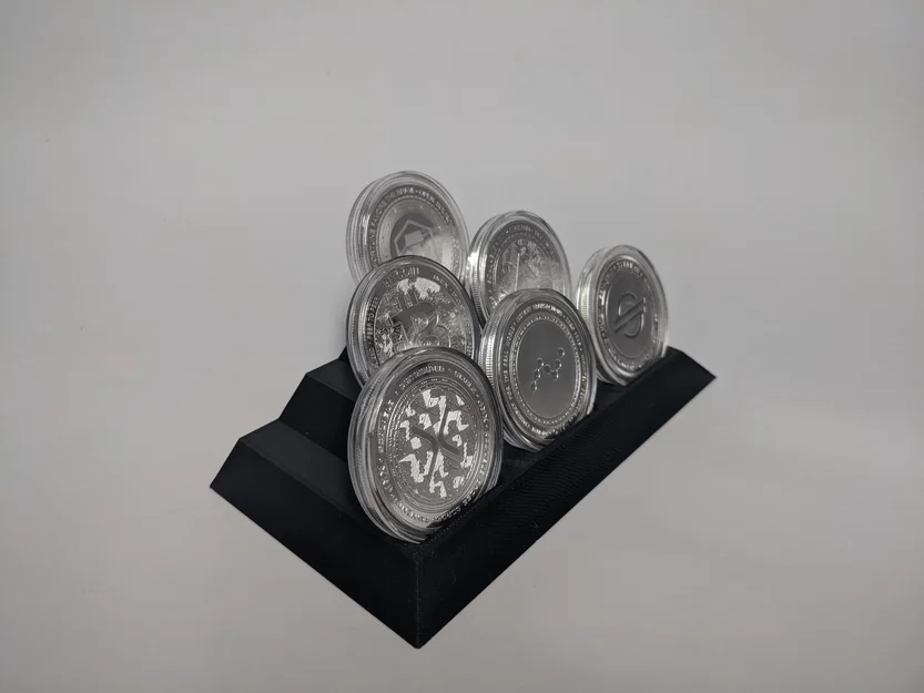 Giá Đỡ Đồng Xu Thử Thách Hình Kim Tự Tháp Nhỏ - Image 4