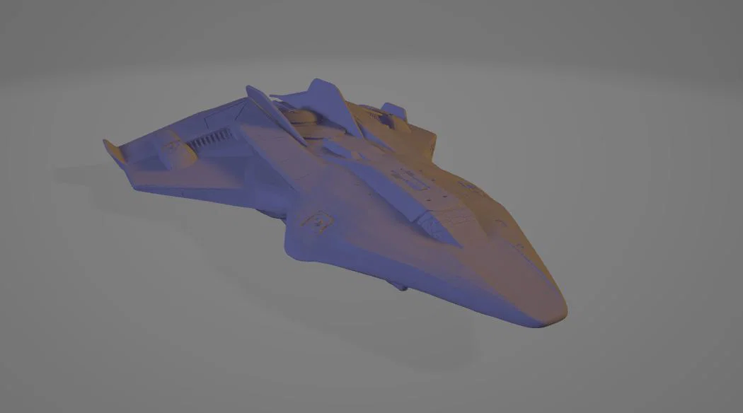 Mô hình Python Mk II từ tựa game Elite Dangerous - Image 1