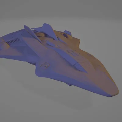 Mô hình Python Mk II từ tựa game Elite Dangerous