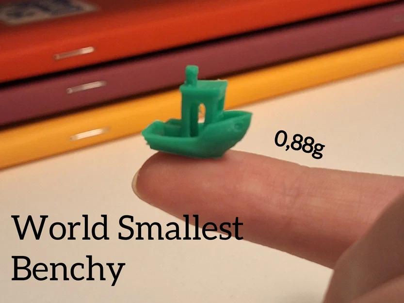World's Smallest 3D Benchy - Mô hình Benchy nhỏ nhất thế giới - Image 1