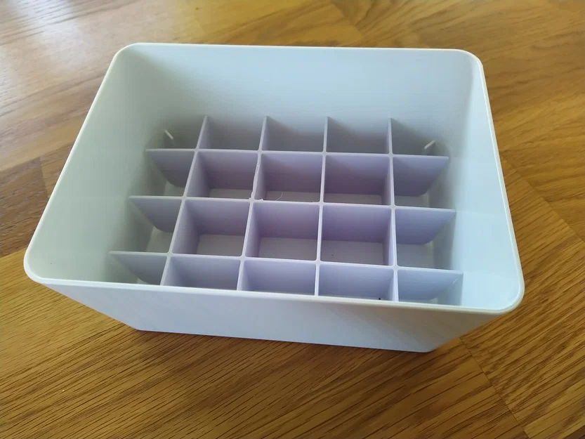 Khay chia ngăn 3D thông minh cho hộp lưu trữ IKEA Kuggis - Image 1