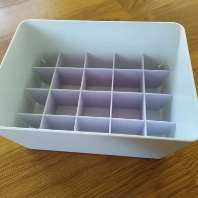 Khay chia ngăn 3D thông minh cho hộp lưu trữ IKEA Kuggis
