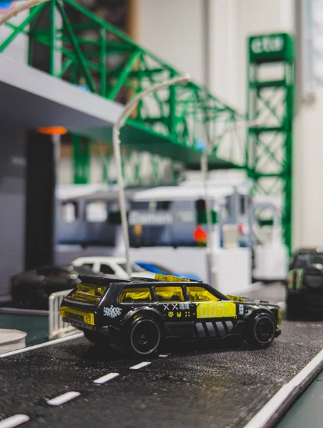 Mô hình diorama Trạm CTA Damen Green Line - Tỷ lệ 1:64 - Image 19