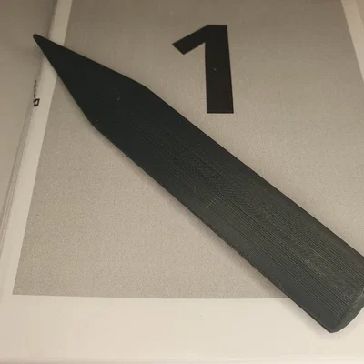Dụng cụ gấp giấy (Bone folder) cho đóng sách và thủ công