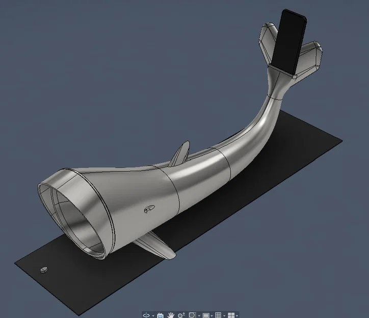 Loa khuếch đại âm thanh thụ động hình Cá voi cho iPhone SE - Image 1