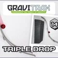 Đường ray Gravitrax Triple Drop – Mở rộng đường đua bi lăn cực đỉnh - Thumbnail 1