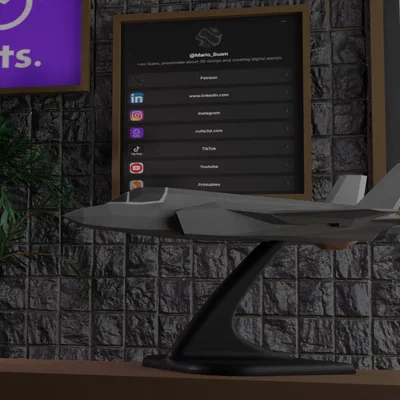 F-35 Lightning II – Mô hình máy bay chiến đấu tàng hình in 3D