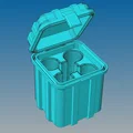 Hộp đựng pin 18650 chống nước - Thumbnail 2