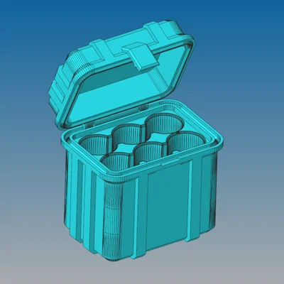 Hộp đựng pin 18650 chống nước