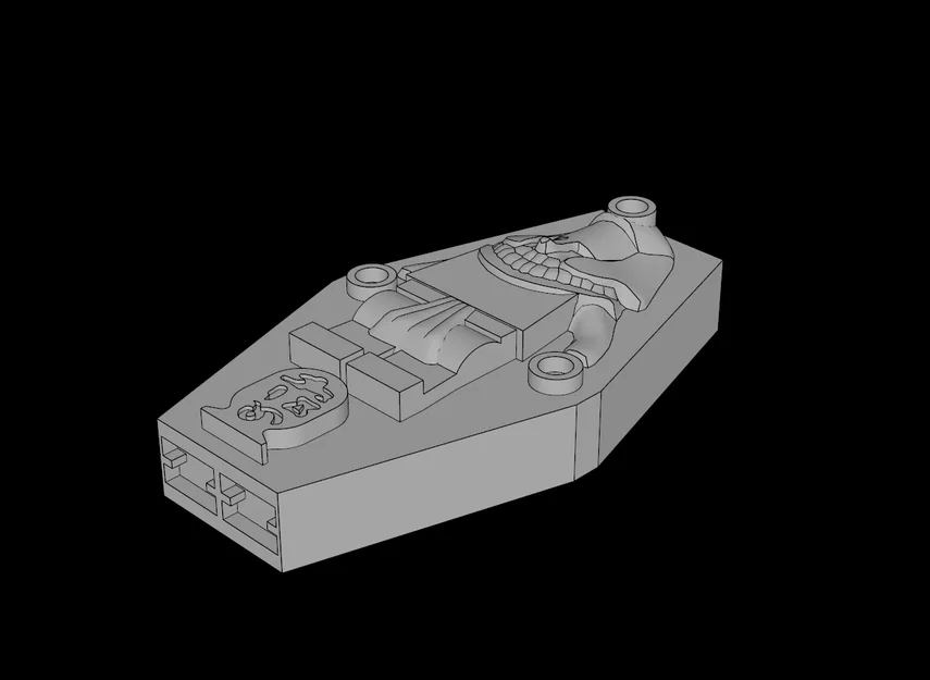 Nắp quan tài xác ướp phong cách Ai Cập tương thích Lego 3D - Image 1