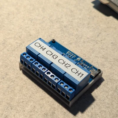 Vỏ cách điện cho module relay 4 kênh