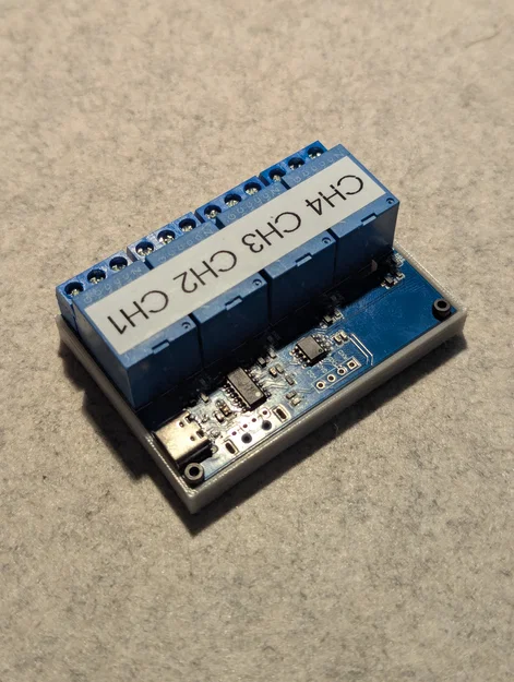 Vỏ cách điện cho module relay 4 kênh - Image 3