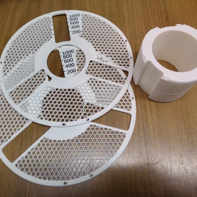 Cuộn nhựa in 3D tùy chỉnh bằng OpenSCAD