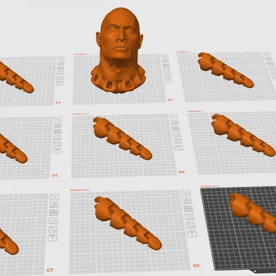 Mô hình 3D Rocktopus phóng đại 400% - Độc lạ và đầy cảm hứng