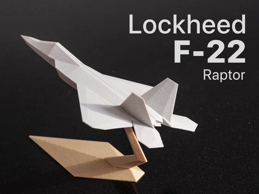 Mô hình trưng bày F-22 Raptor - Image 1