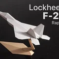 Mô hình trưng bày F-22 Raptor - Thumbnail 1