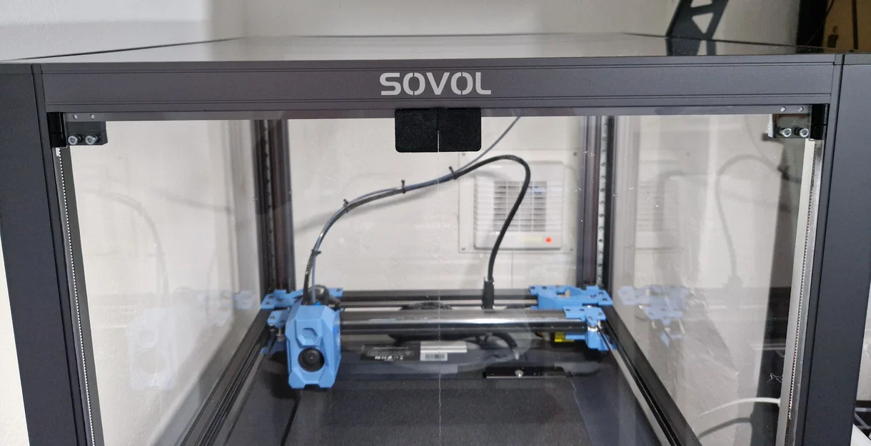 Cửa cho khung bao (Enclosure) SV08, bản lề và nam châm hít - Image 2