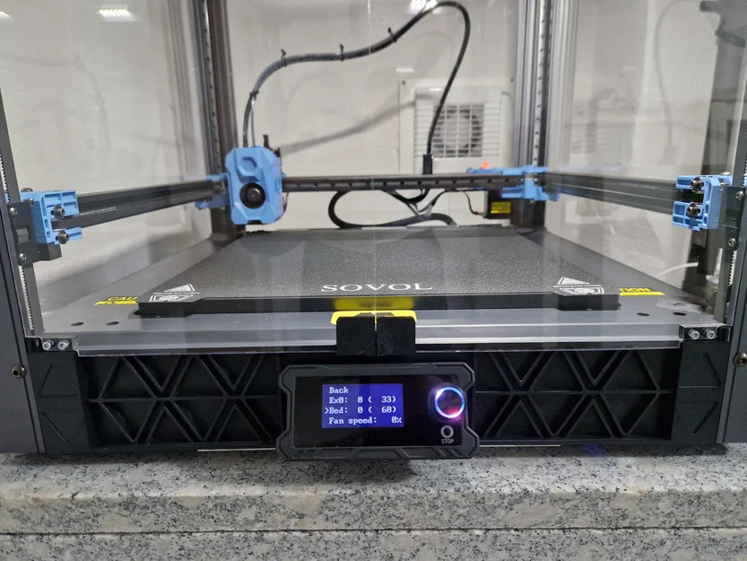 Cửa cho khung bao (Enclosure) SV08, bản lề và nam châm hít - Image 3