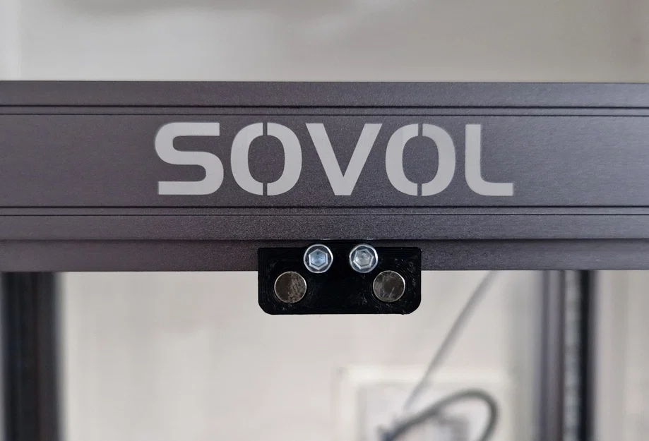 Cửa cho khung bao (Enclosure) SV08, bản lề và nam châm hít - Image 4