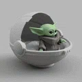 Mô hình Mandalorian Grogu - Thumbnail 1
