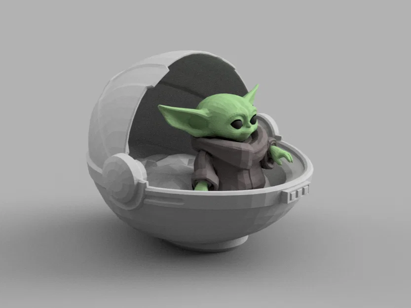 Mô hình Mandalorian Grogu - Image 2