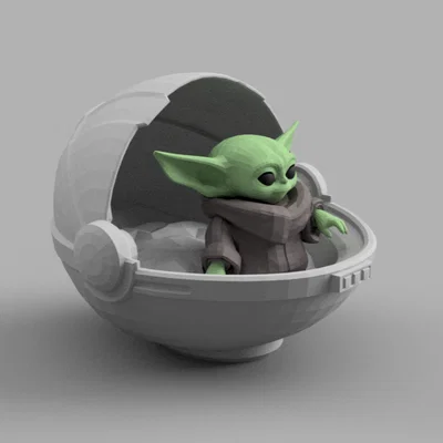 Mô hình Mandalorian Grogu