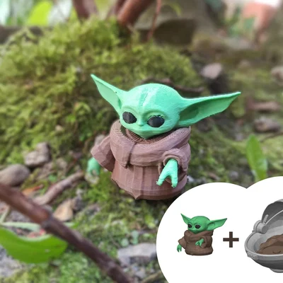 Mô hình Mandalorian Grogu