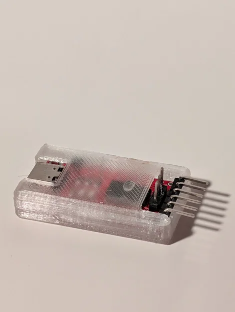 Vỏ hộp bảo vệ cho bộ chuyển đổi FT232RL USB-C TTL (In 3D dễ dàng) - Image 1