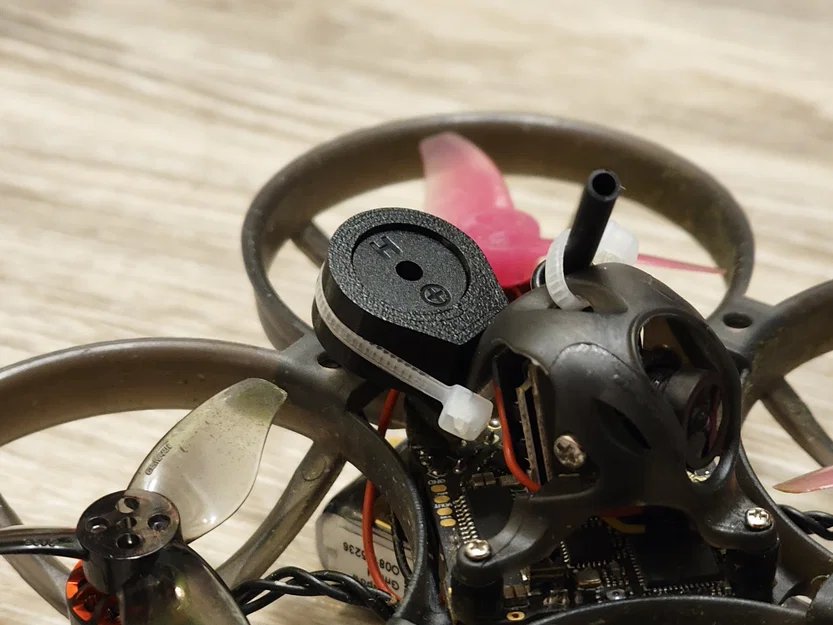 Giá đỡ còi (buzzer) 12mm cho drone FPV (như Mobula8) - Image 1
