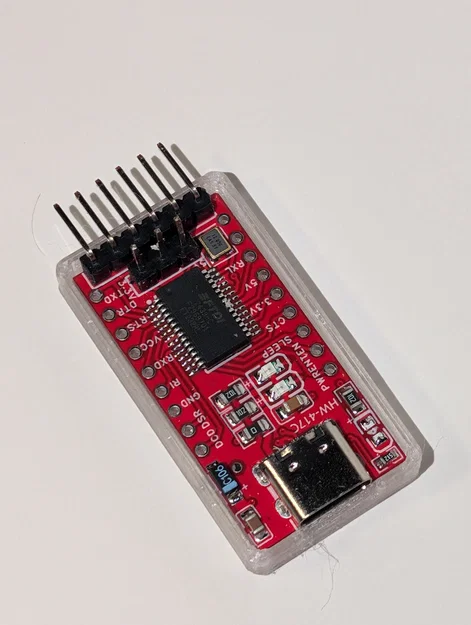 Vỏ hộp bảo vệ cho bộ chuyển đổi FT232RL USB-C TTL (In 3D dễ dàng) - Image 3