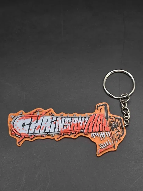 Móc khóa Chainsaw Man - Mô hình 3D - Image 2