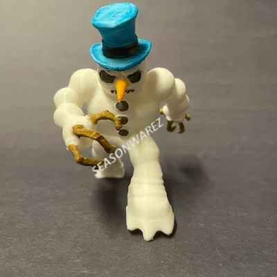 Bad Mr. Frosty - Nhân vật kinh điển trong game đối kháng ClayFighter