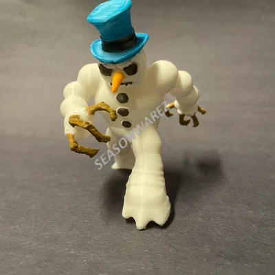 Bad Mr. Frosty - Nhân vật kinh điển trong game đối kháng ClayFighter