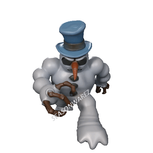 Bad Mr. Frosty - Nhân vật kinh điển trong game đối kháng ClayFighter