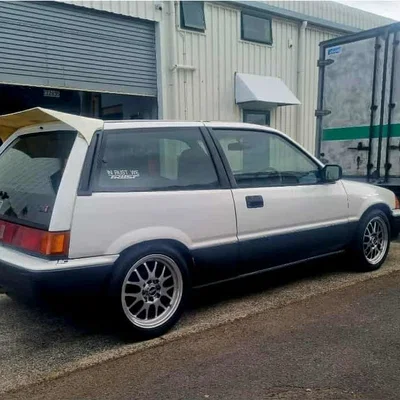 Mô hình cánh gió Kanjo Style cho Honda Civic AT 83-87