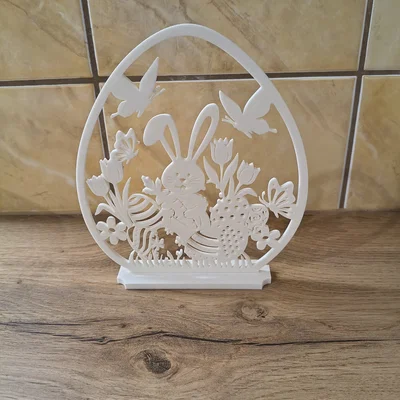 Trang trí Phục Sinh 3D hình chú thỏ xinh xắn