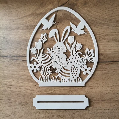 Trang trí Phục Sinh 3D hình chú thỏ xinh xắn