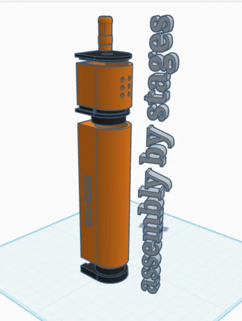 Bộ khung Box Mod in 3D dành cho Vape (Hỗ trợ pin 18650) - Image 1