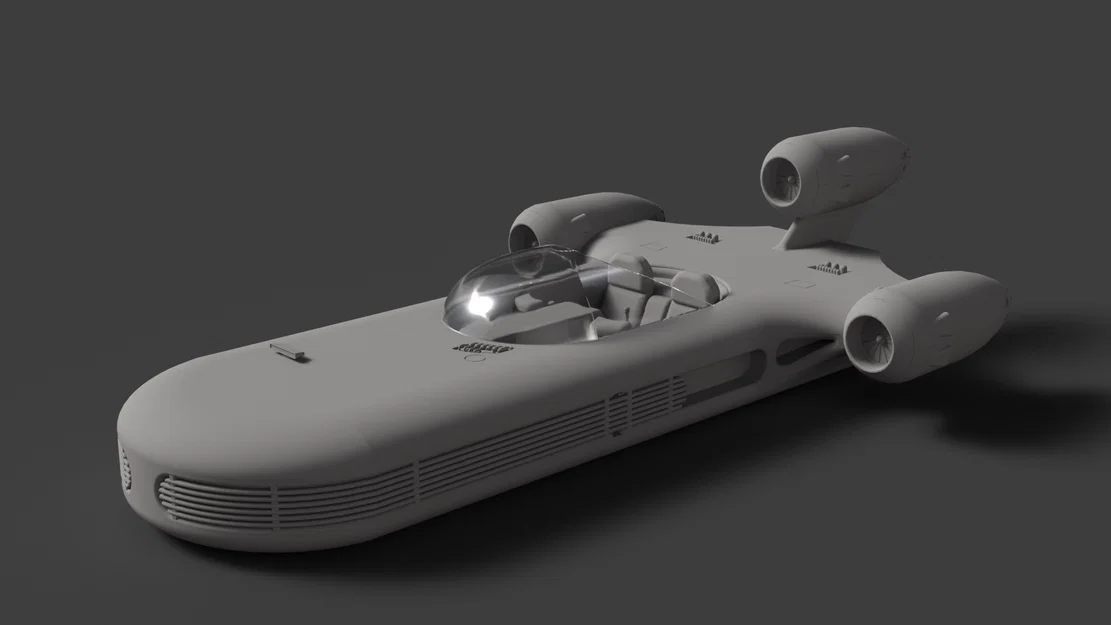 Mô hình Luke Skywalker Speeder - Image 1
