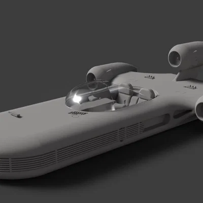 Mô hình Luke Skywalker Speeder