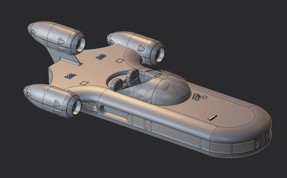 Mô hình Luke Skywalker Speeder - Image 2